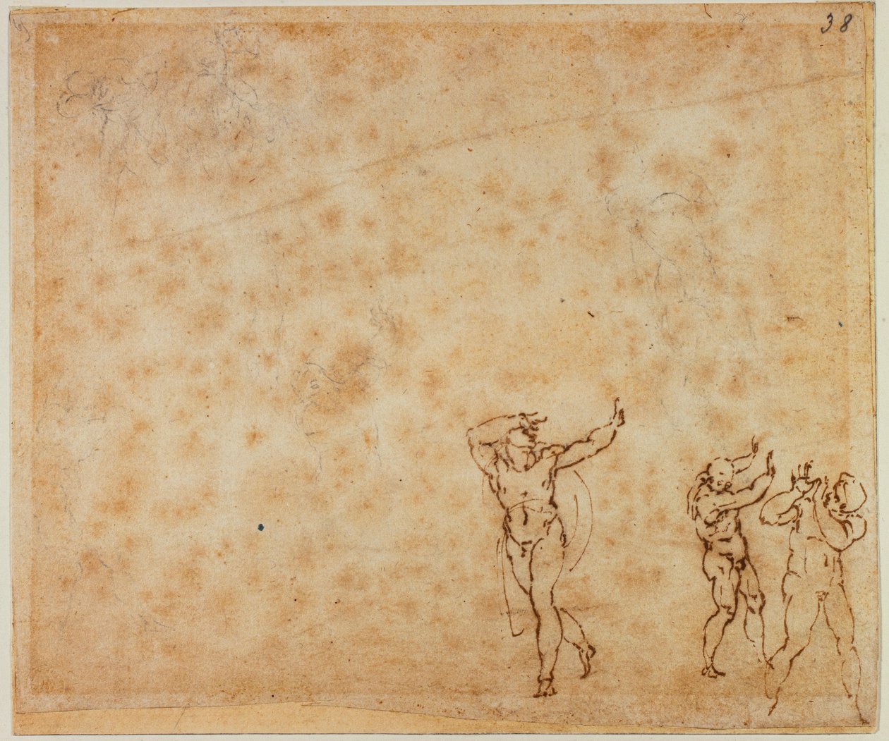 Três nus de Michelangelo Buonarroti