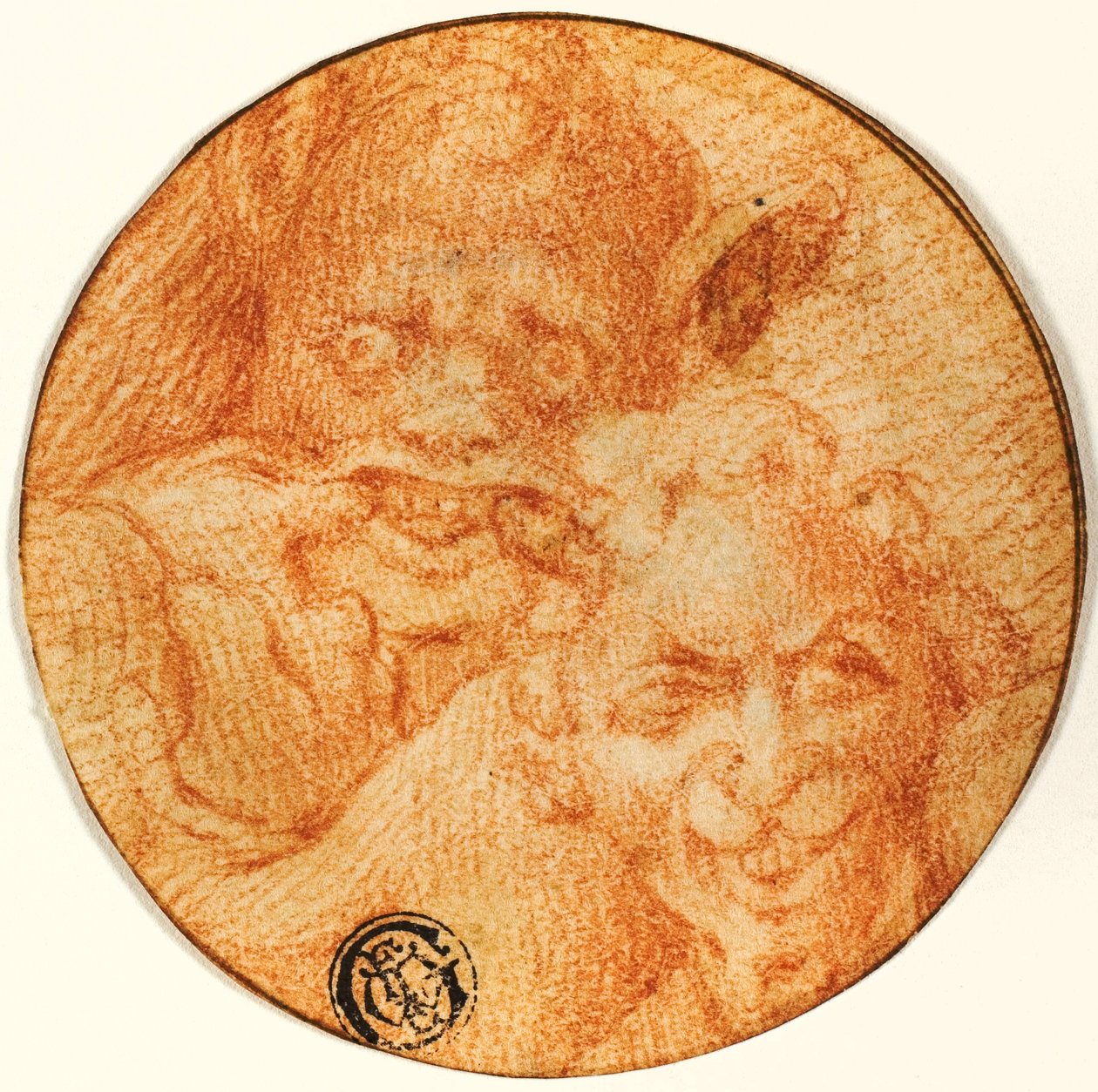 Dois demônios de Michelangelo Buonarroti