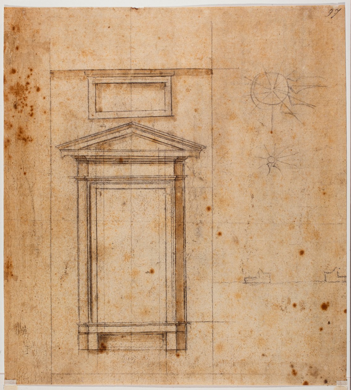 Conceção de janelas de Michelangelo Buonarroti