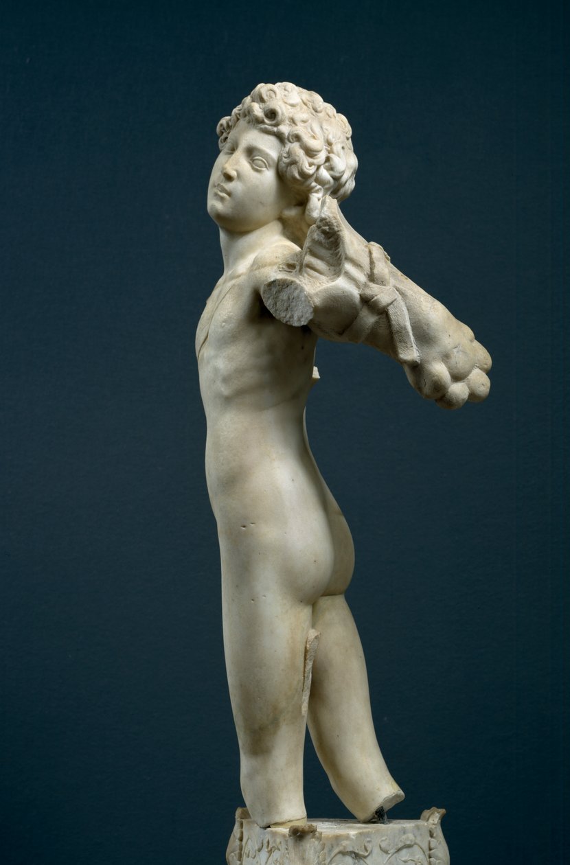 Arqueiro jovem, c.1490 (mármore) de Michelangelo Buonarroti