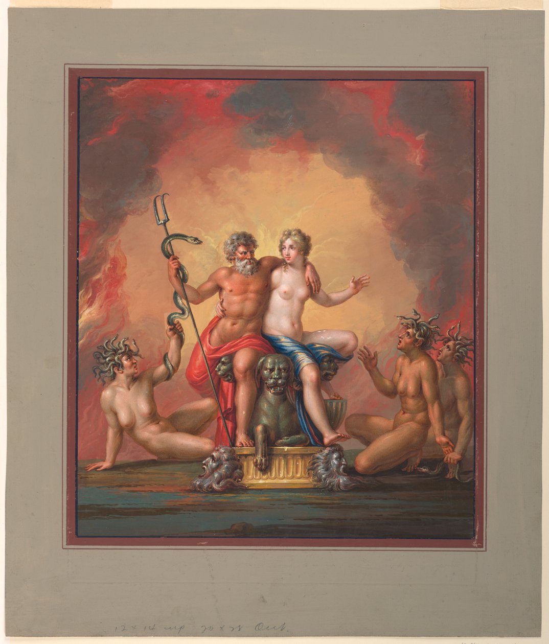 Plutão e Prosperina de Michelangelo Maestri