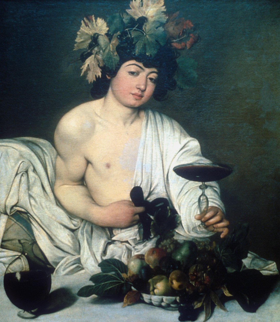 Baco, c1597 de Michelangelo Merisi Caravaggio