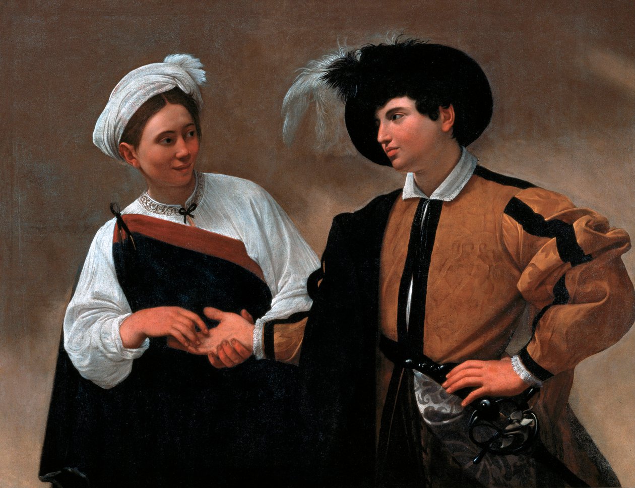 Boa Sorte, 1595 de Michelangelo Merisi Caravaggio