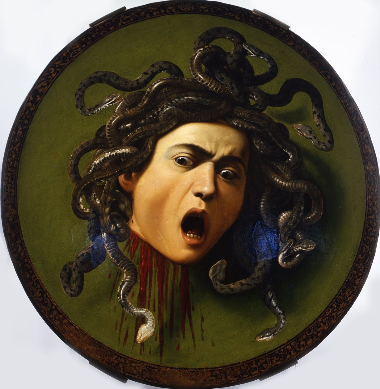 Medusa, 1596-1598 de Michelangelo Merisi Caravaggio