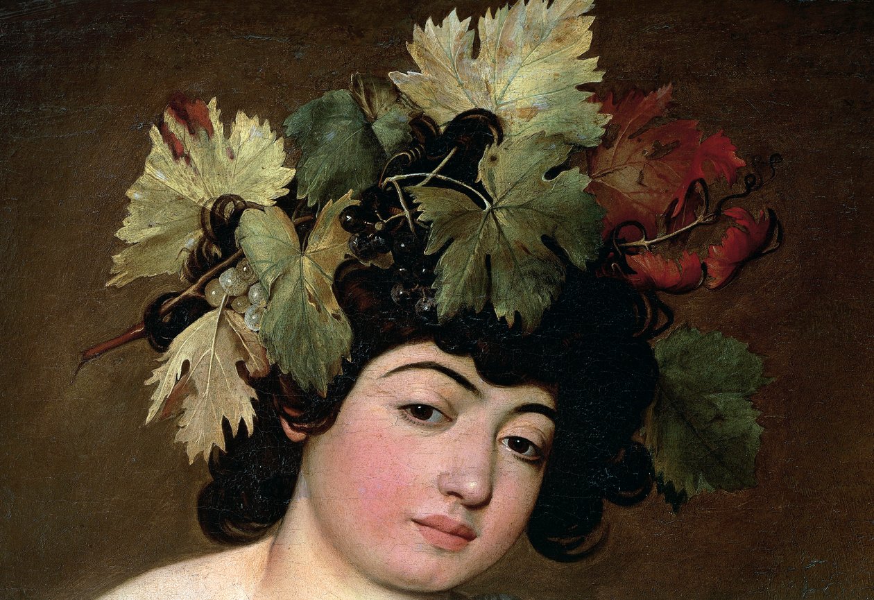 Bacchus, c.1589 (óleo sobre tela) de Michelangelo Merisi da Caravaggio