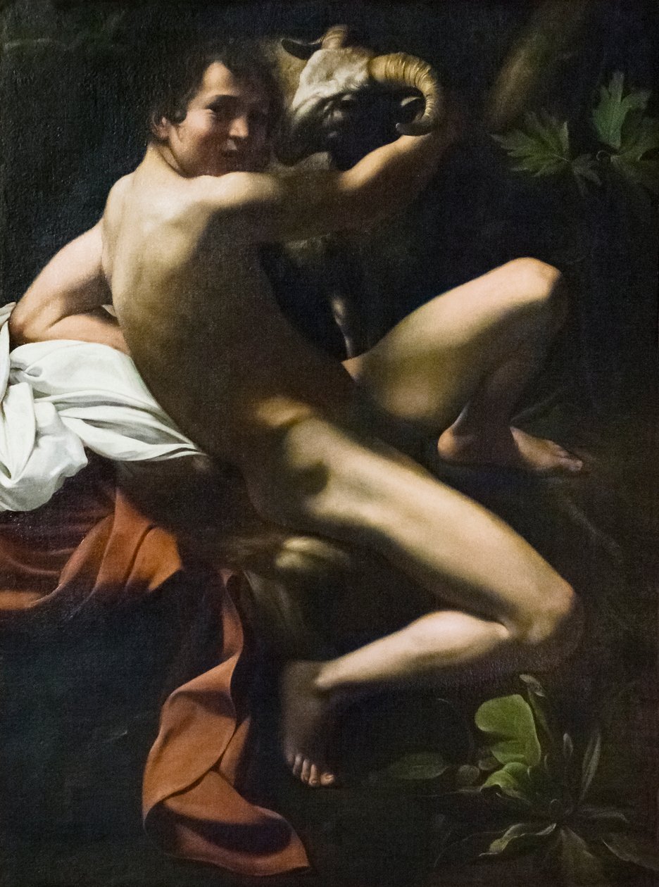 São João Baptista, Juventude com carneiro de Michelangelo Merisi da Caravaggio