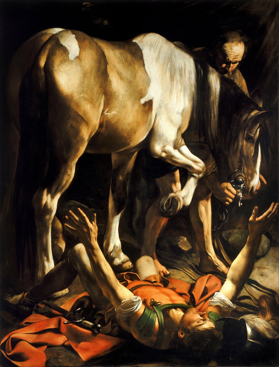 A conversão de São Paulo de Michelangelo Merisi da Caravaggio