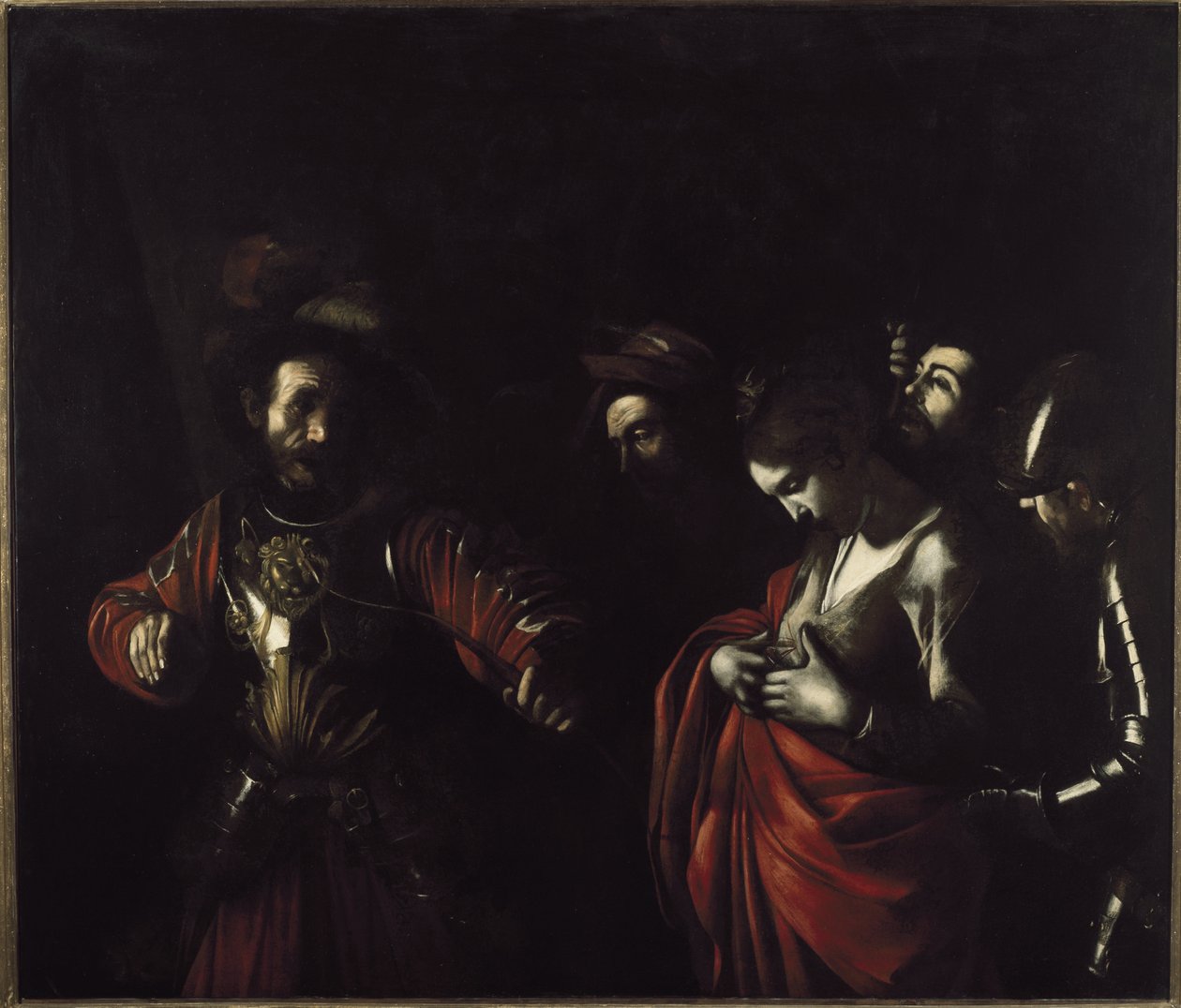 O martírio de Santa Úrsula de Michelangelo Merisi da Caravaggio