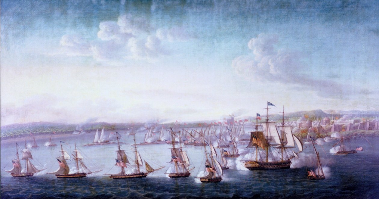 Bombardeio de Trípoli de Michele Felice Corne