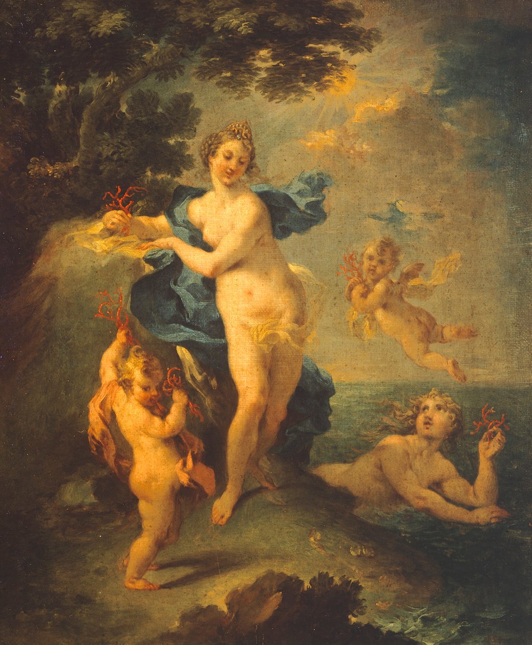 Ninfas com Corais de Michele Rocca