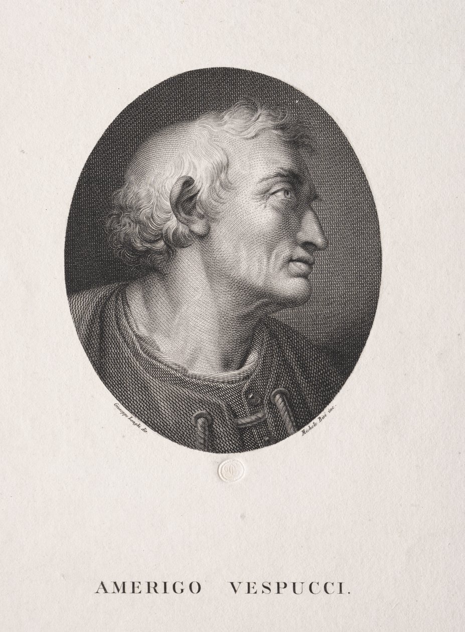 Retrato de Américo Vespúcio de Michele Bisi