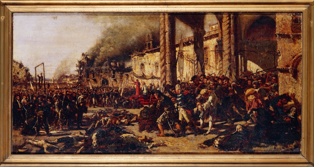 Itália, Nápoles, Os massacres de Altamura de Michele Cammarano