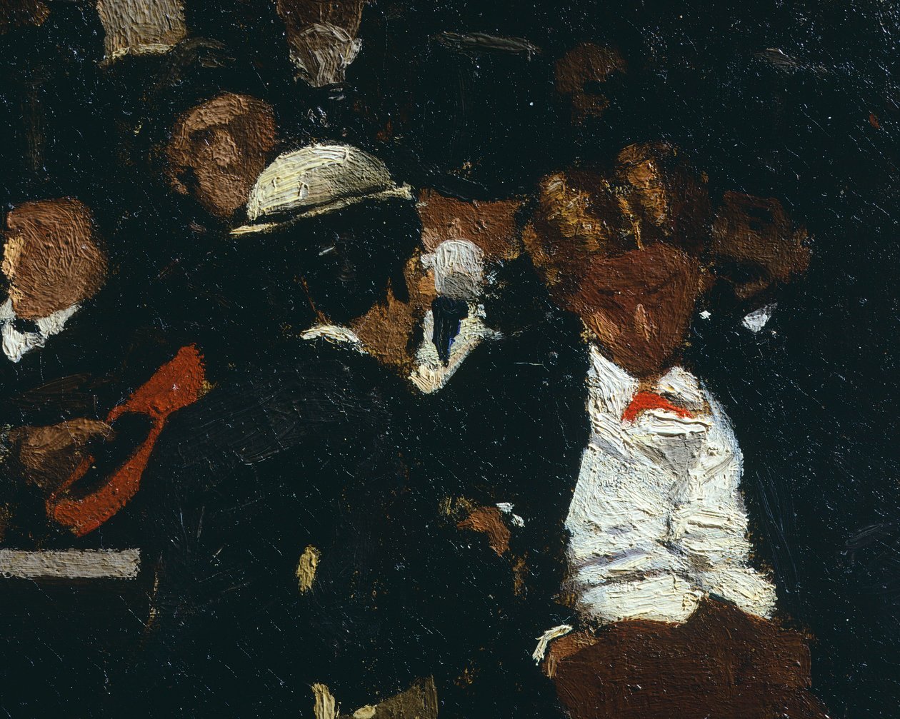 Piazza San Marco, de Michele Cammarano, detalhe,1869 de Michele Cammarano