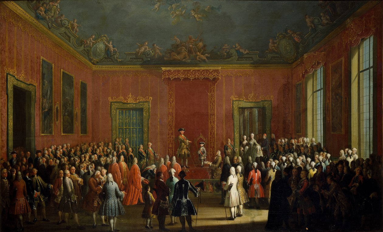 Abdicação de Carlos de Bourbon de Michele Foschini
