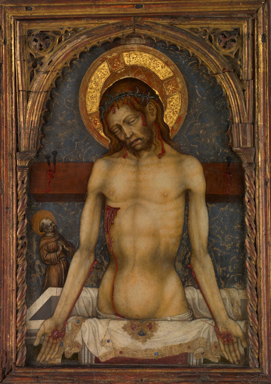 O Homem das Dores, ca. 1430 de Michele Giambono