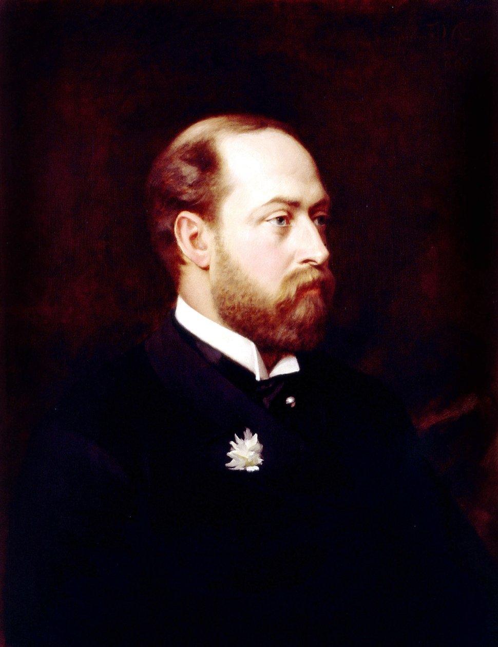 Eduardo VII rei de Inglaterra em 1901-1910 de Michele Gordigiani