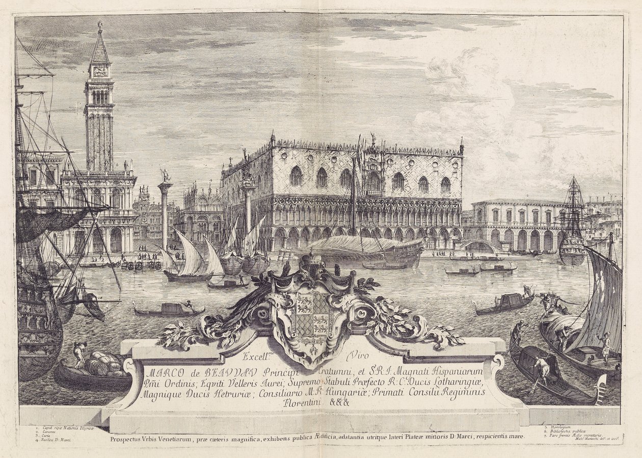 Magnificentiores Selectioresque Urbis Venetiarum Prospectus de Michele Marieschi