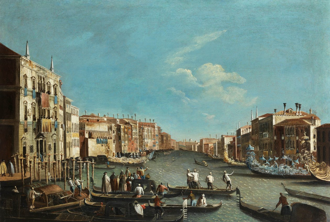 Festival Michele Marieschi no Grande Canal de Michele Marieschi