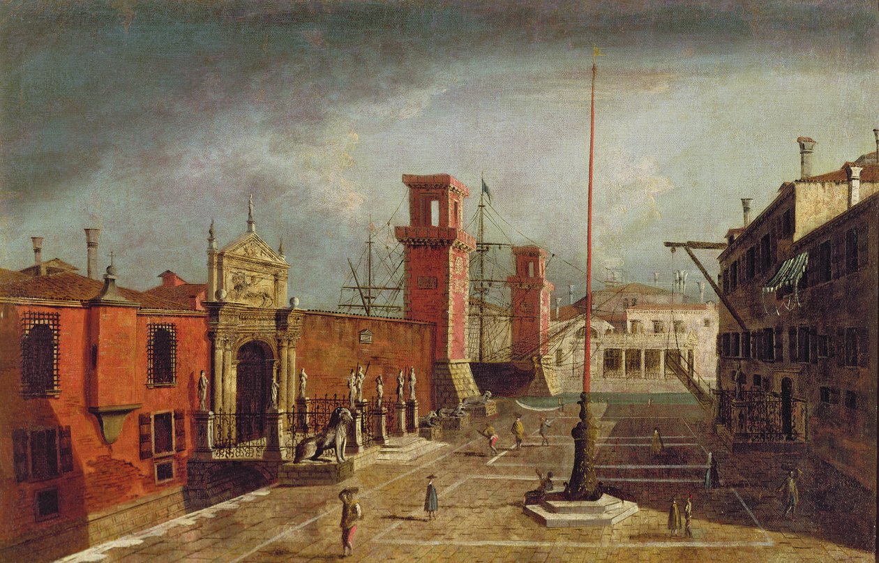 O Arsenale, Veneza de Michele Marieschi