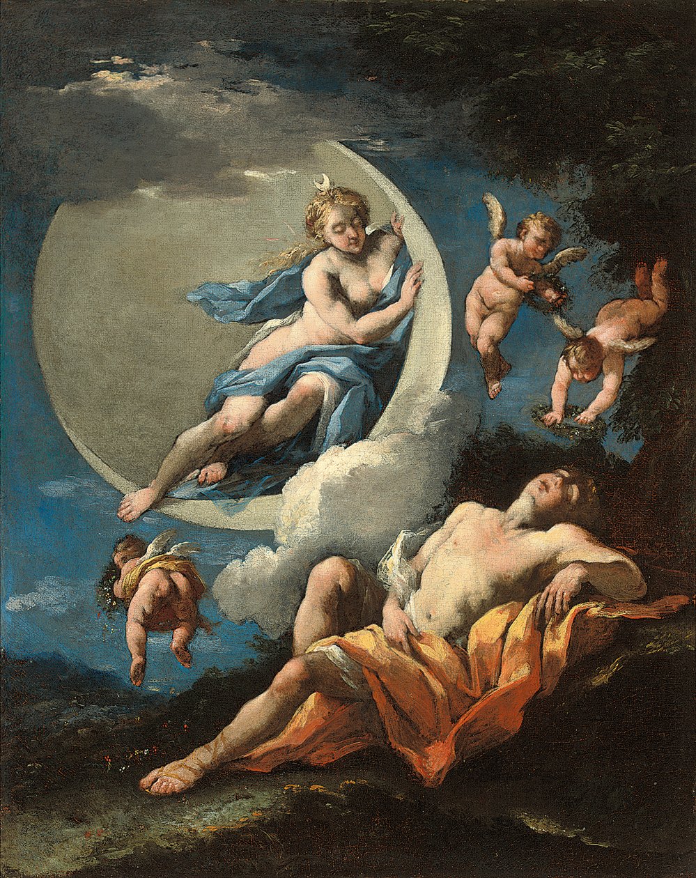 Diana e Endymion de Michele Rocca