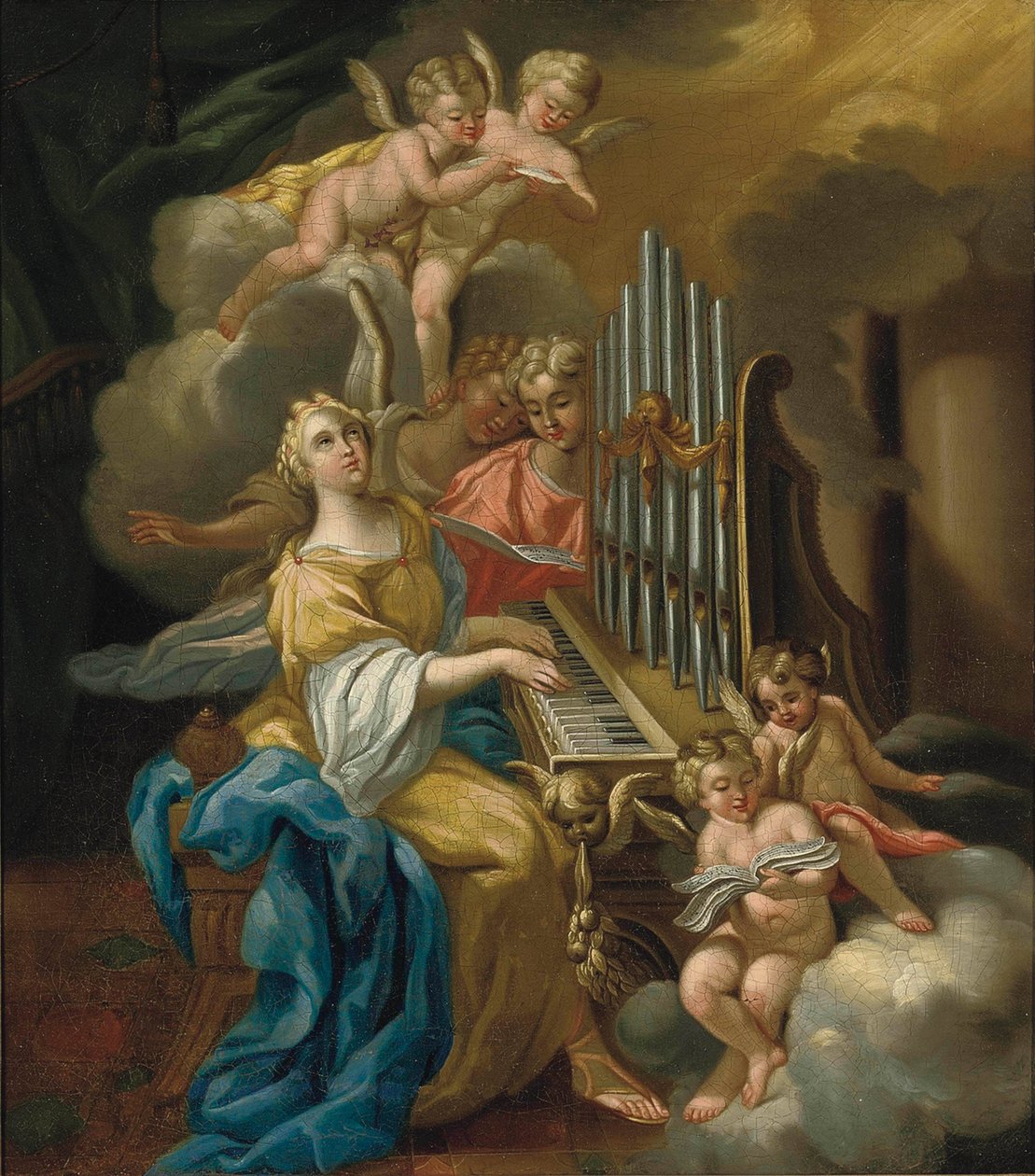 Santa Cecília de Michele Rocca