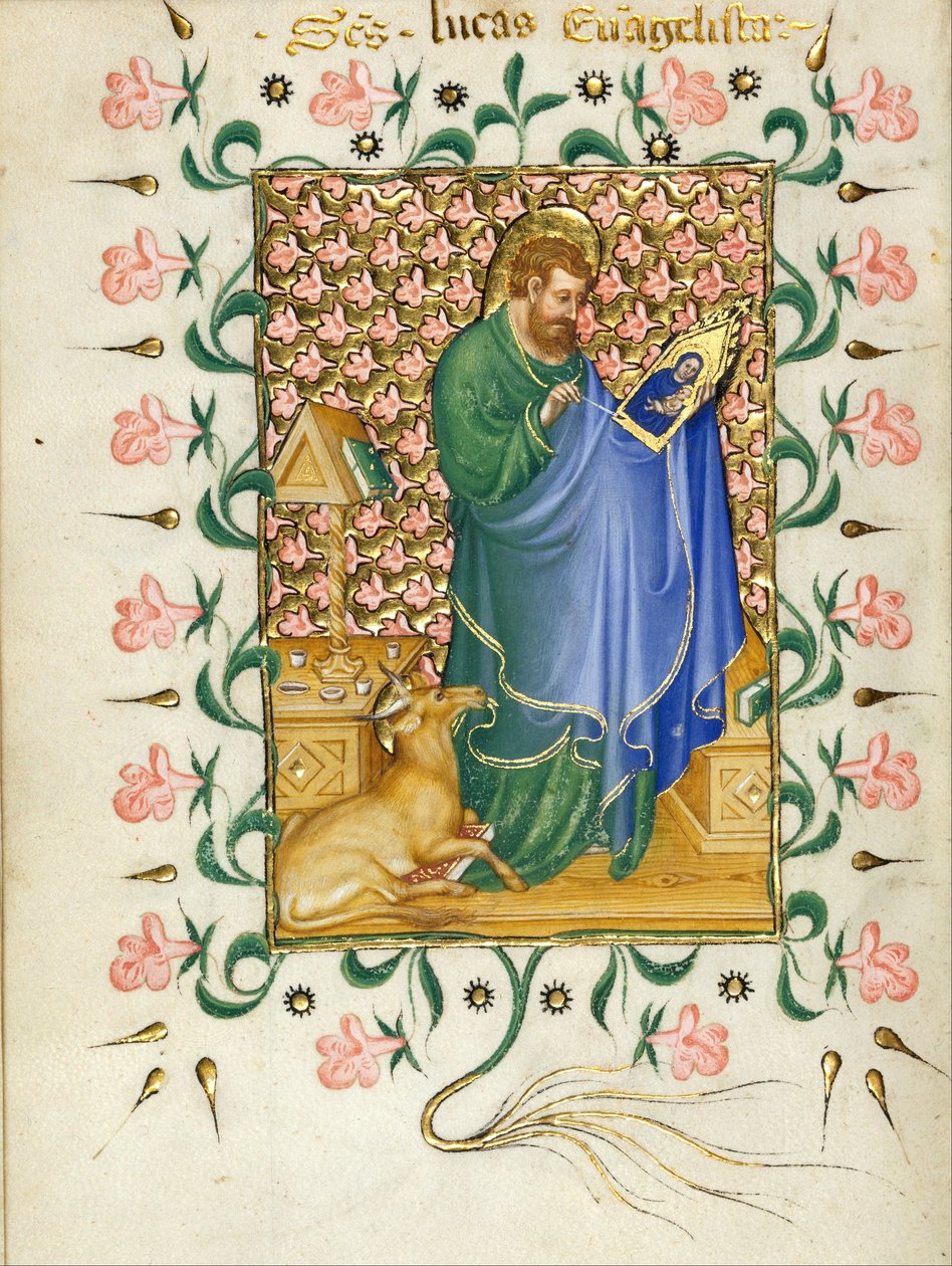 São Lucas pintando a Virgem de Michelino Molinari da Besozzo