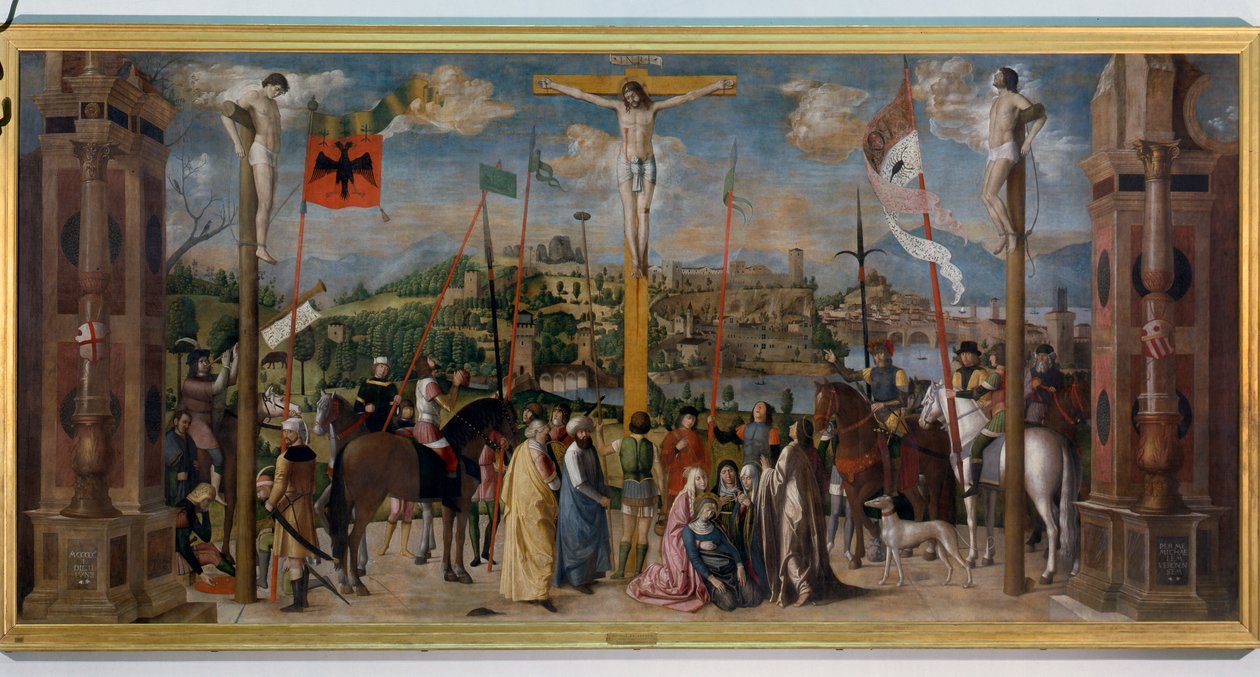 Crucificação, 1501 de Michelle da Verona