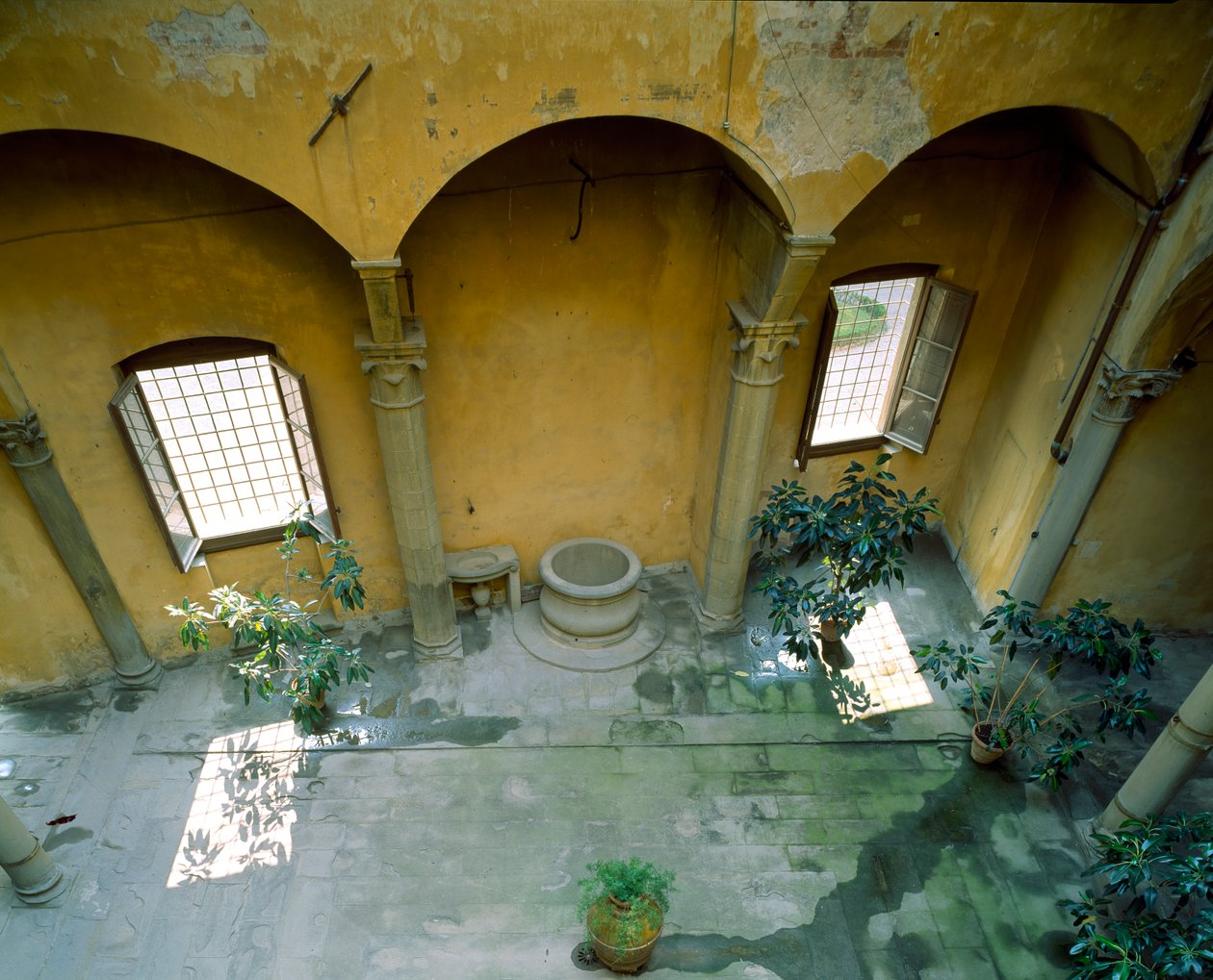 Tribunal Interior, Villa Medicea de Careggi de Michelozzo di Bartolommeo