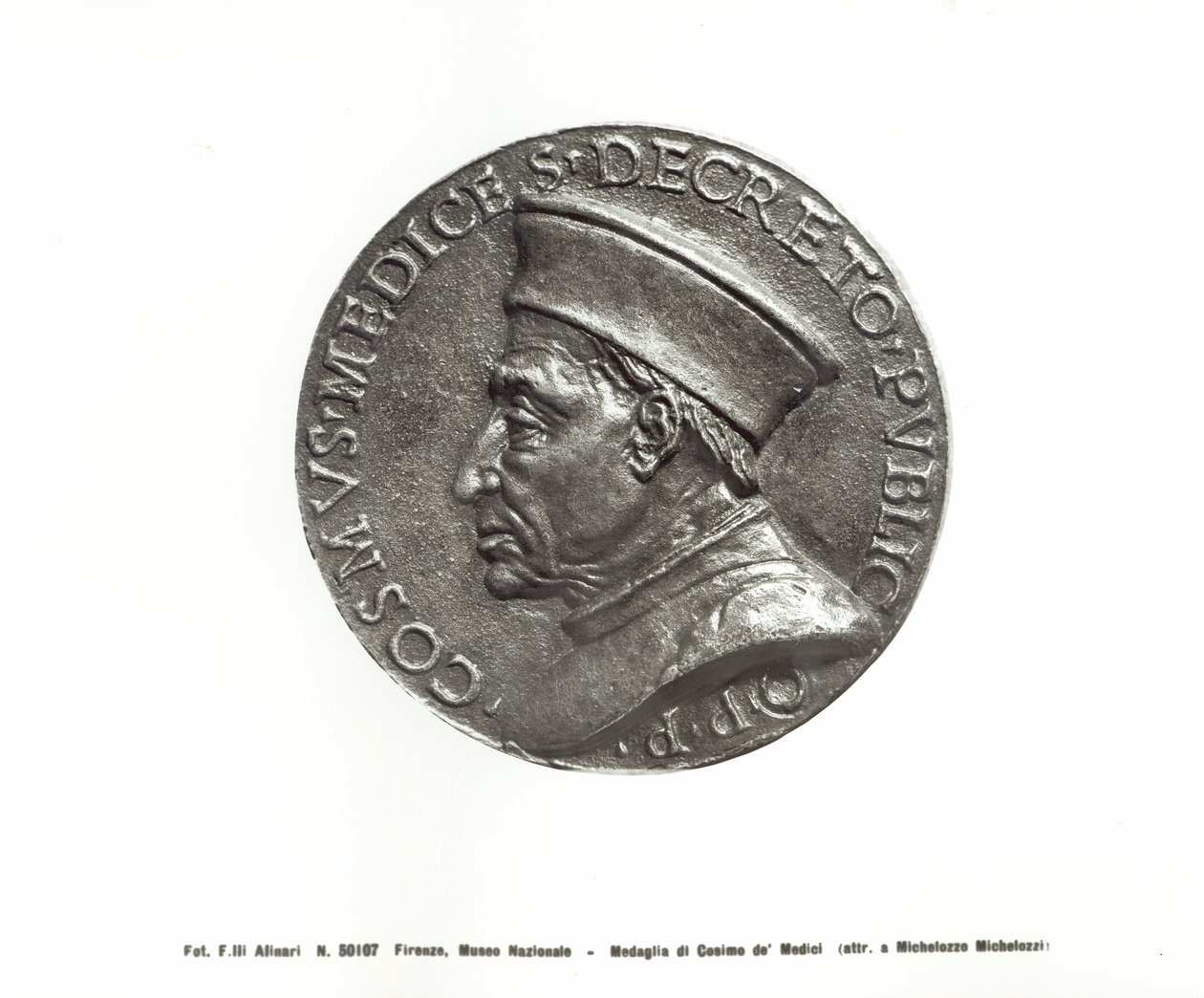 Medalha representando Cosimo de