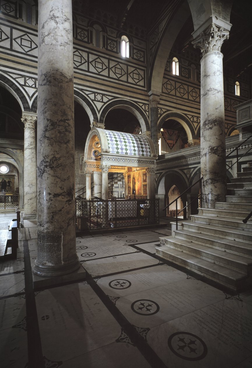 Capela do Crucifixo (ciborium) de Michelozzo di Bartolommeo