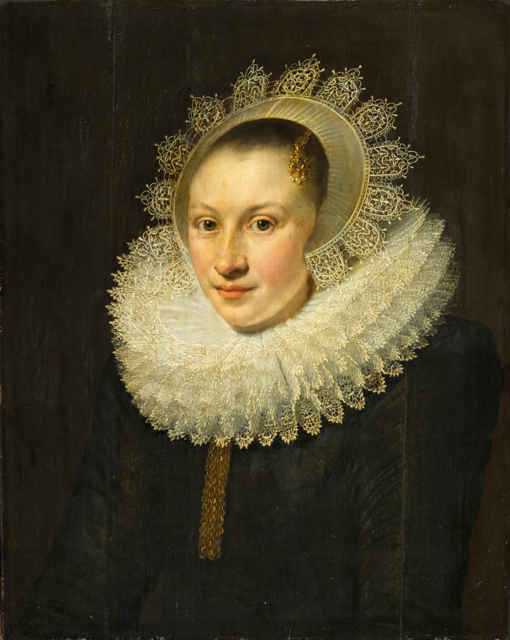 Retrato de uma jovem mulher de Michiel Jansz van Miereveld