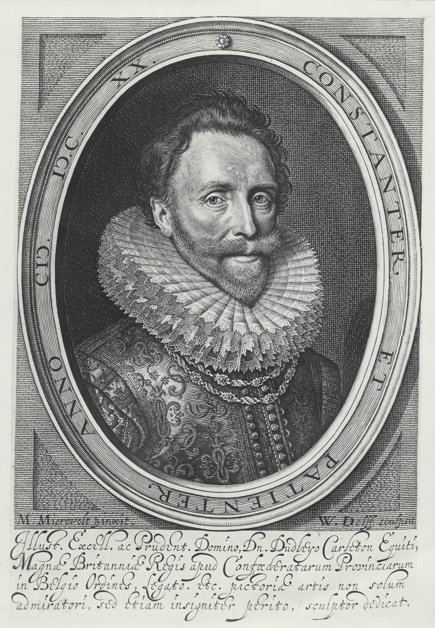 Dudley Carleton, 1º Visconde de Dorchester, 1620 de Michiel Jansz van Mierevelt