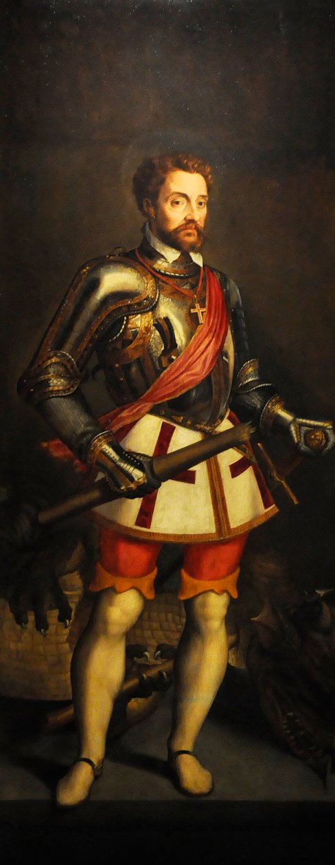 Autorretrato de São Jorge de Michiel Coxie