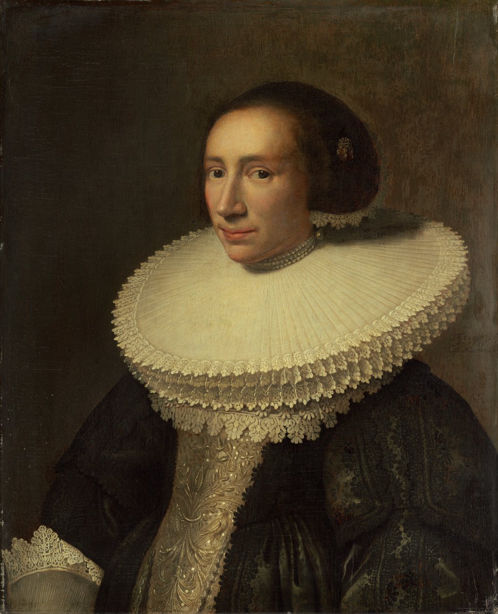 Retrato de uma senhora com um Ruff, 1638. de Michiel Jansz van Miereveld