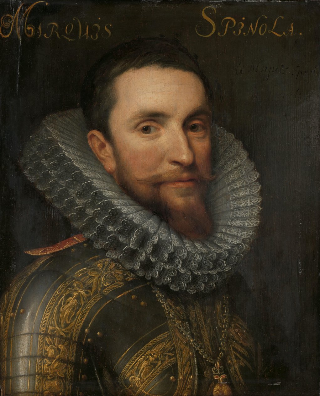 Retrato de Ambrogio Spinola de Michiel Jansz van Mierevelt (workshop of)