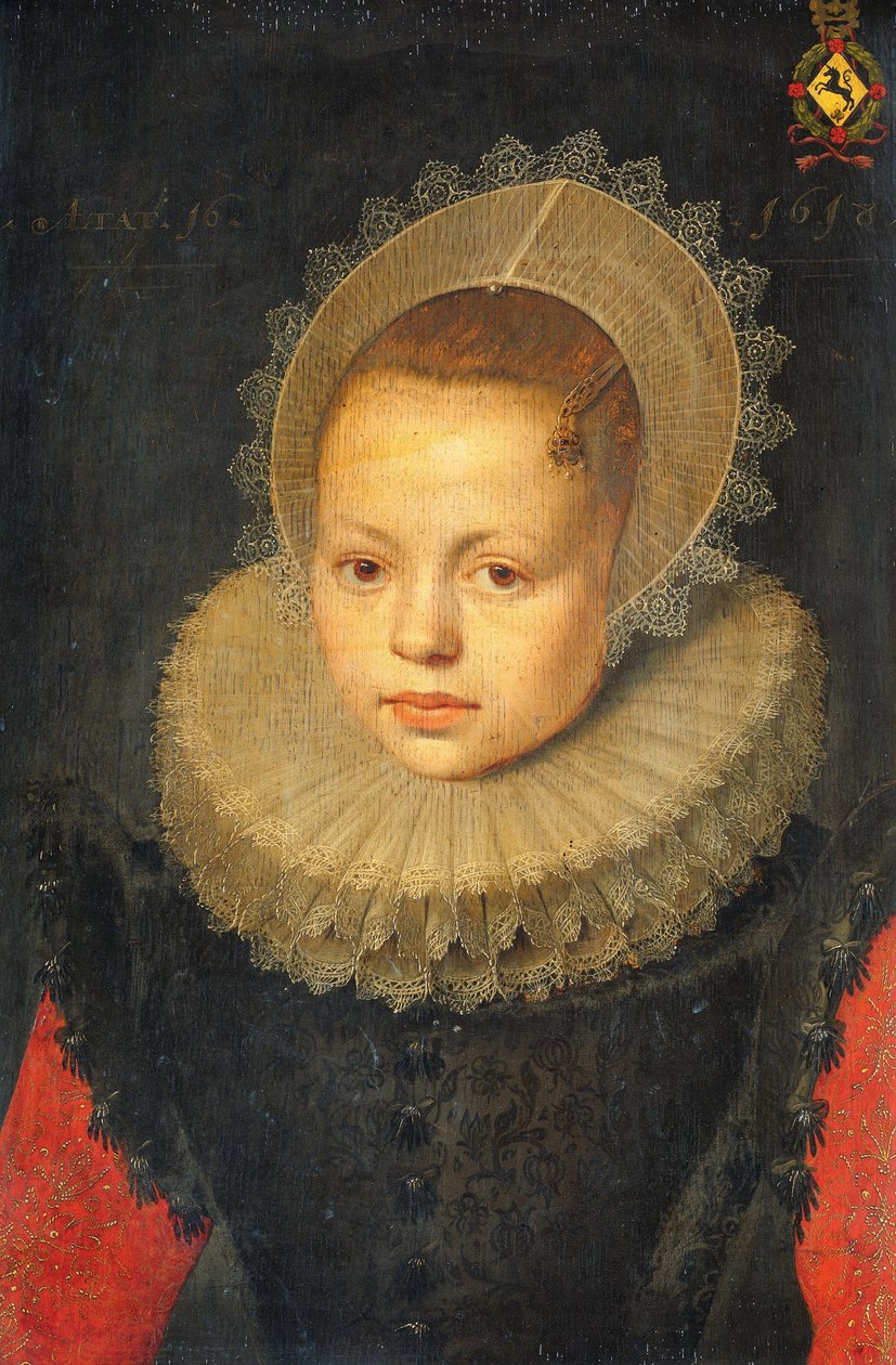 Retrato de Corvina Hezenbroek van Hofdijck (1602-67) de Michiel Jansz van Mierevelt (workshop of)