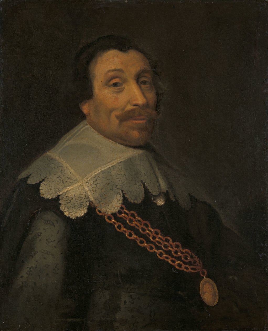 Retrato de Maerten Harpertsz Tromp (1597-1653) de Michiel Jansz van Mierevelt (workshop of)