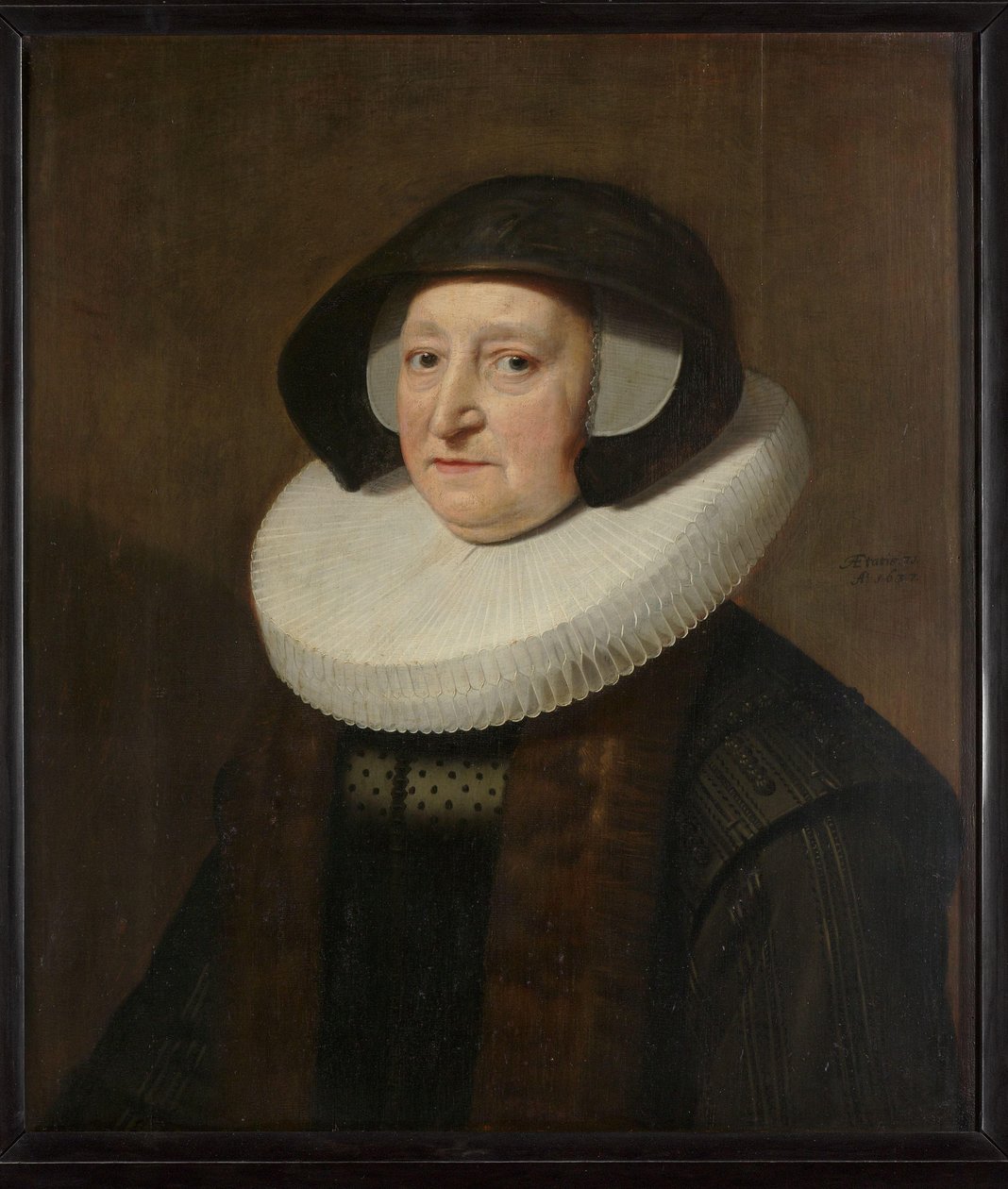 Retrato de Maria Petitpas (?-1640) de Michiel Jansz van Mierevelt (workshop of)