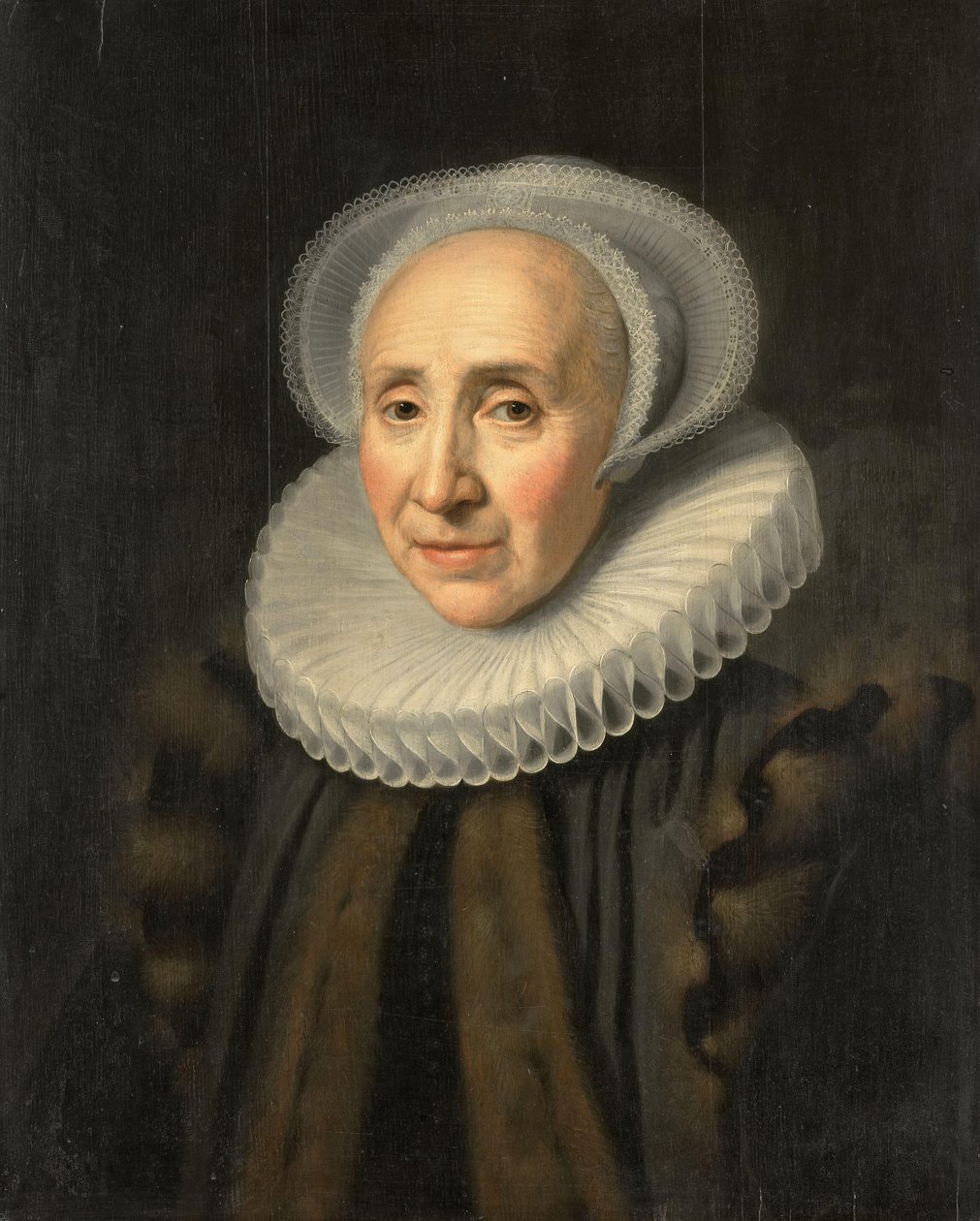 Retrato de Volckera Claesdr Knobbert (1554-1634) de Michiel Jansz van Mierevelt (workshop of)