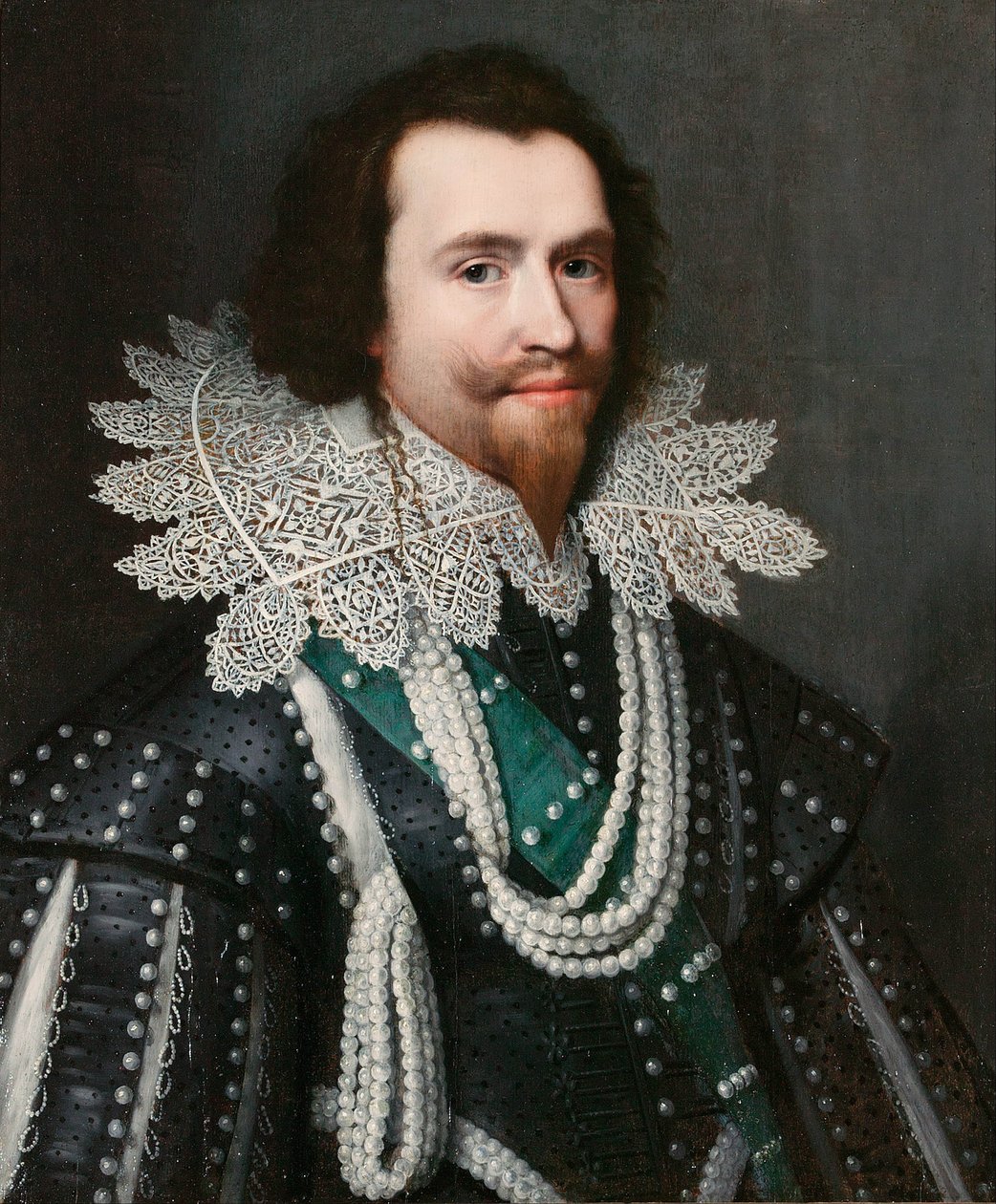 George Villiers, 1º Duque de Buckingham 1592-1628, 1625-1626 de Michiel Jansz van Mierevelt