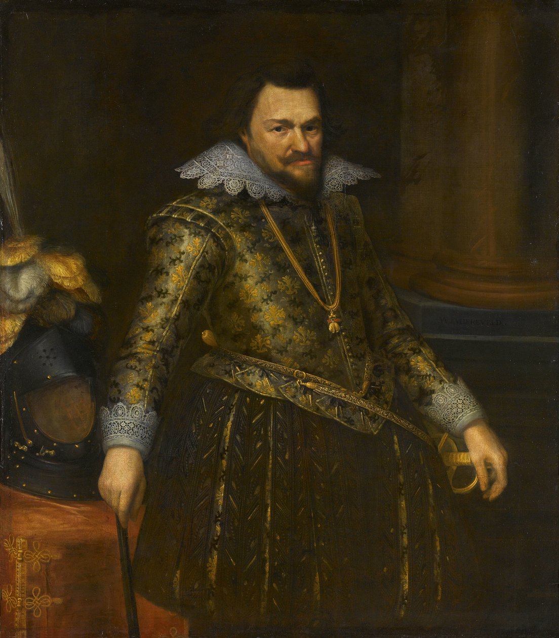 Retrato de Philips Willem (1554-1618), Príncipe de Orange de Michiel Jansz van Mierevelt