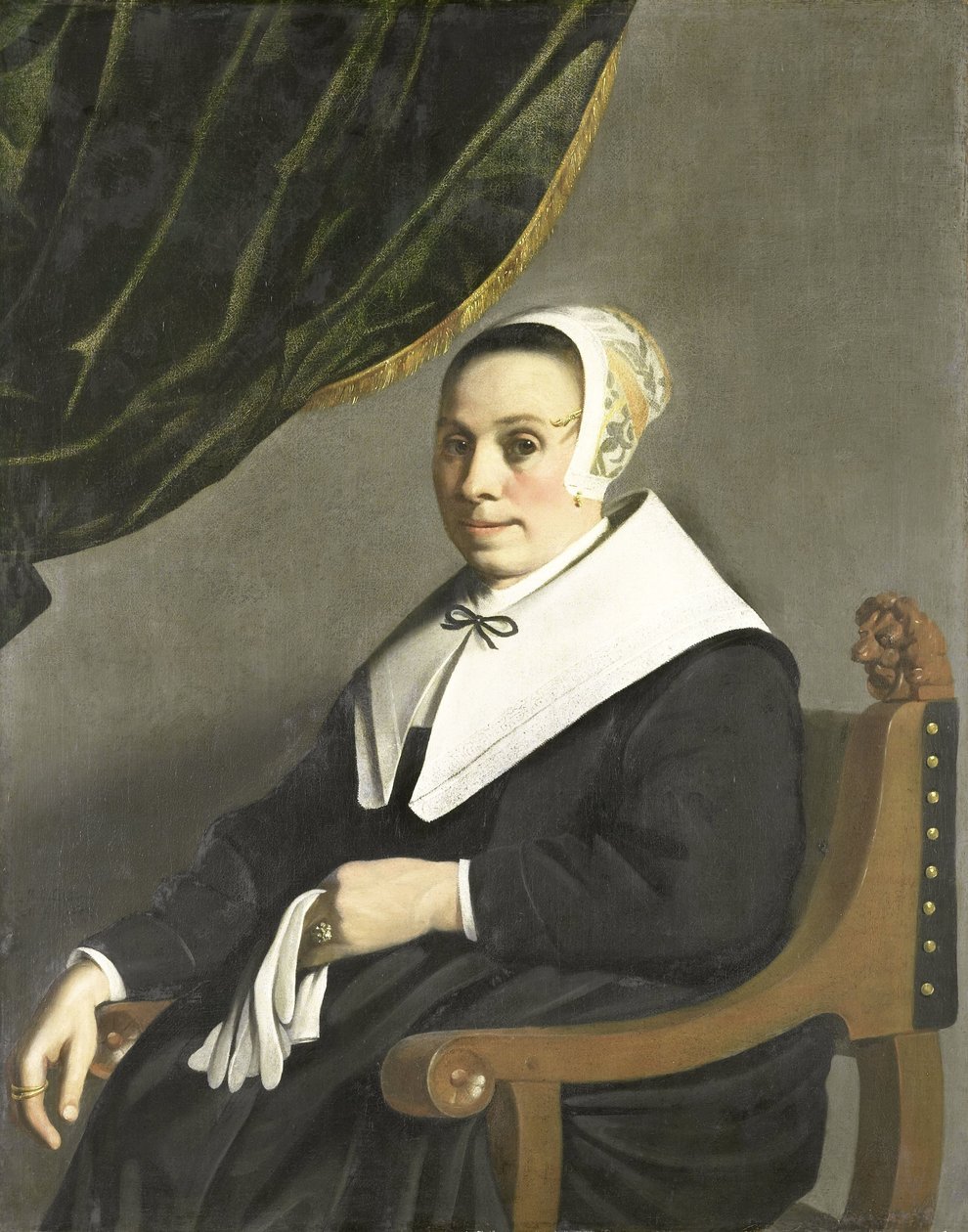 Retrato de uma mulher de Michiel Nouts