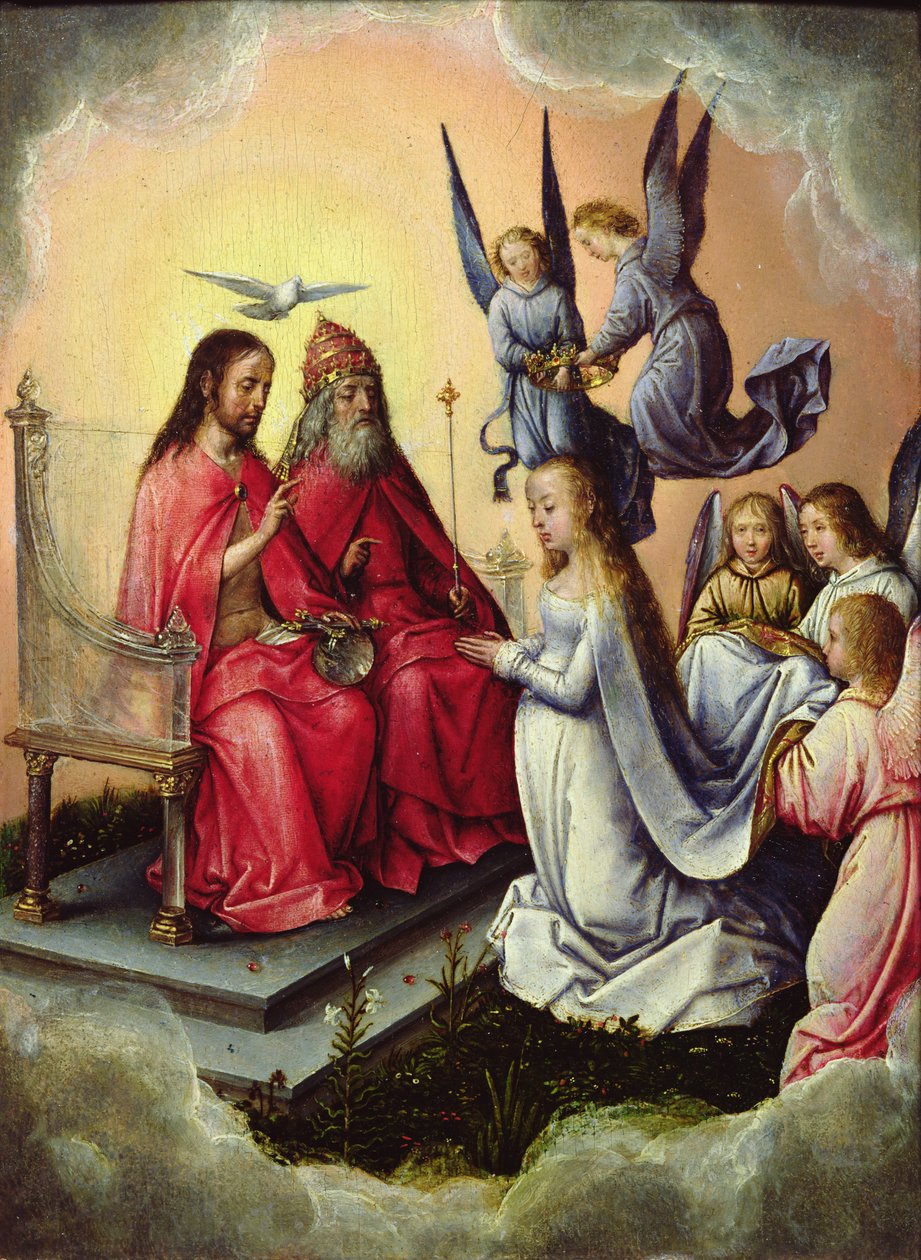 Coroação da Virgem de Michiel Sittow