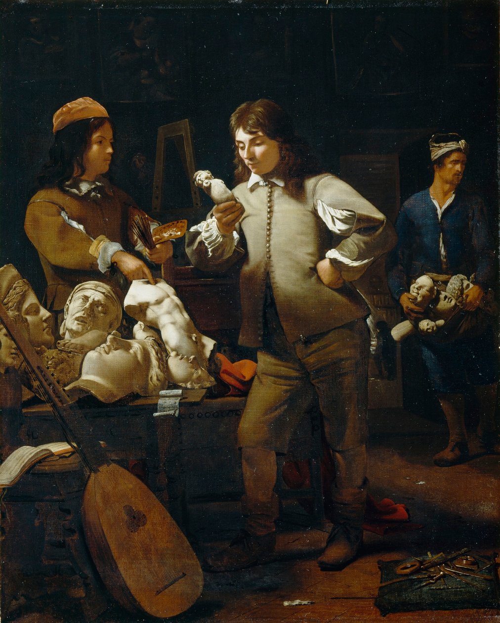 No estúdio de Michiel Sweerts