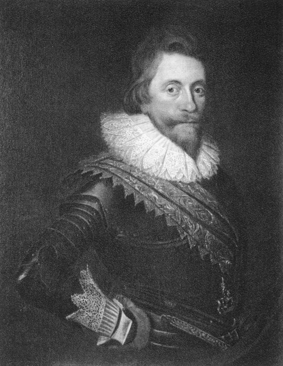 Henry Wriothesley, 3º Conde de Southampton, de "As Obras de Shakespeare, Sonetos", publicado em 1904 de Michiel Jansz van Mierevelt