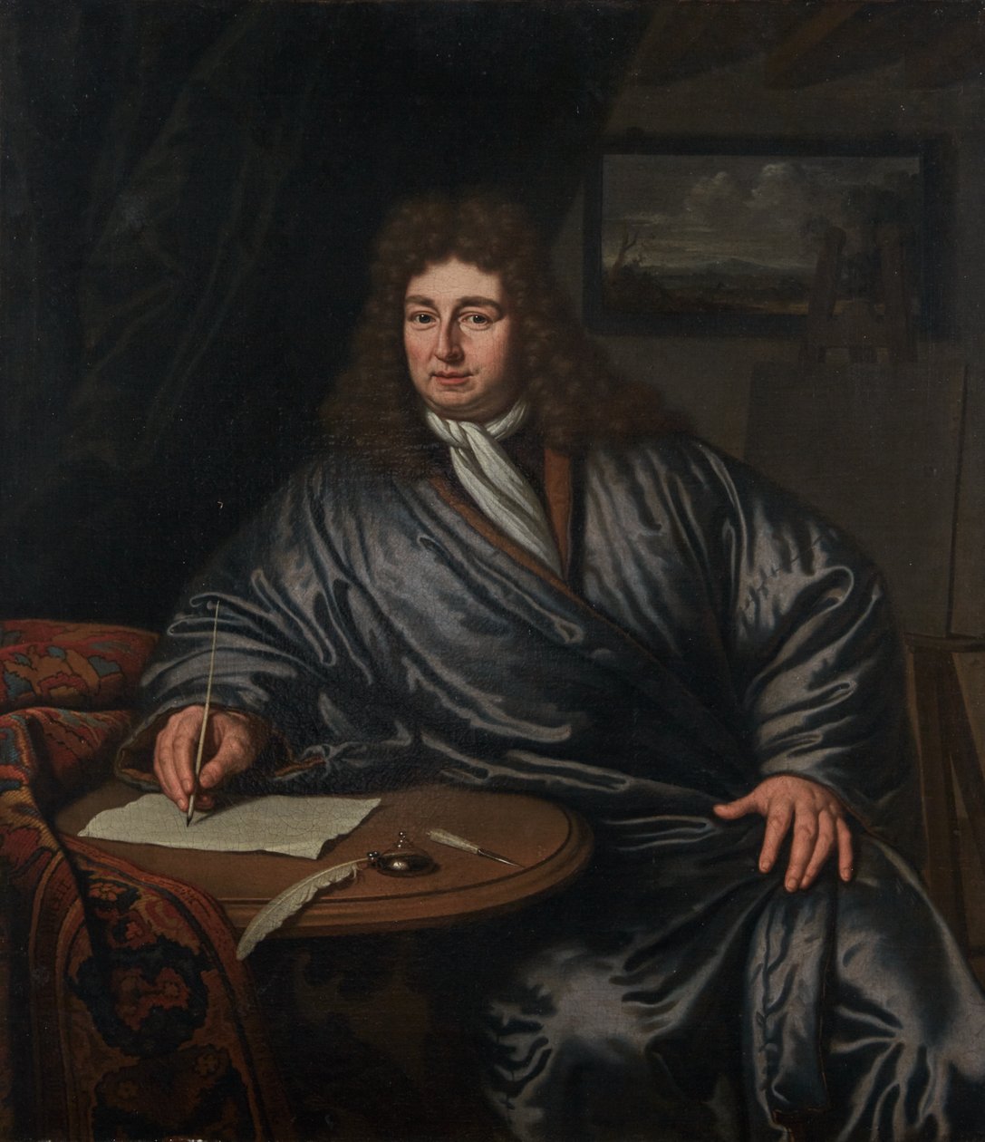 Retrato de um homem desconhecido de Michiel van Musscher