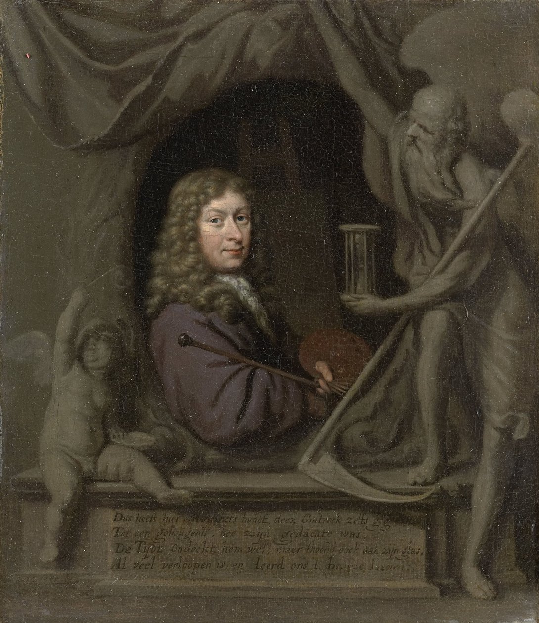 Auto-retrato de Michiel van Musscher