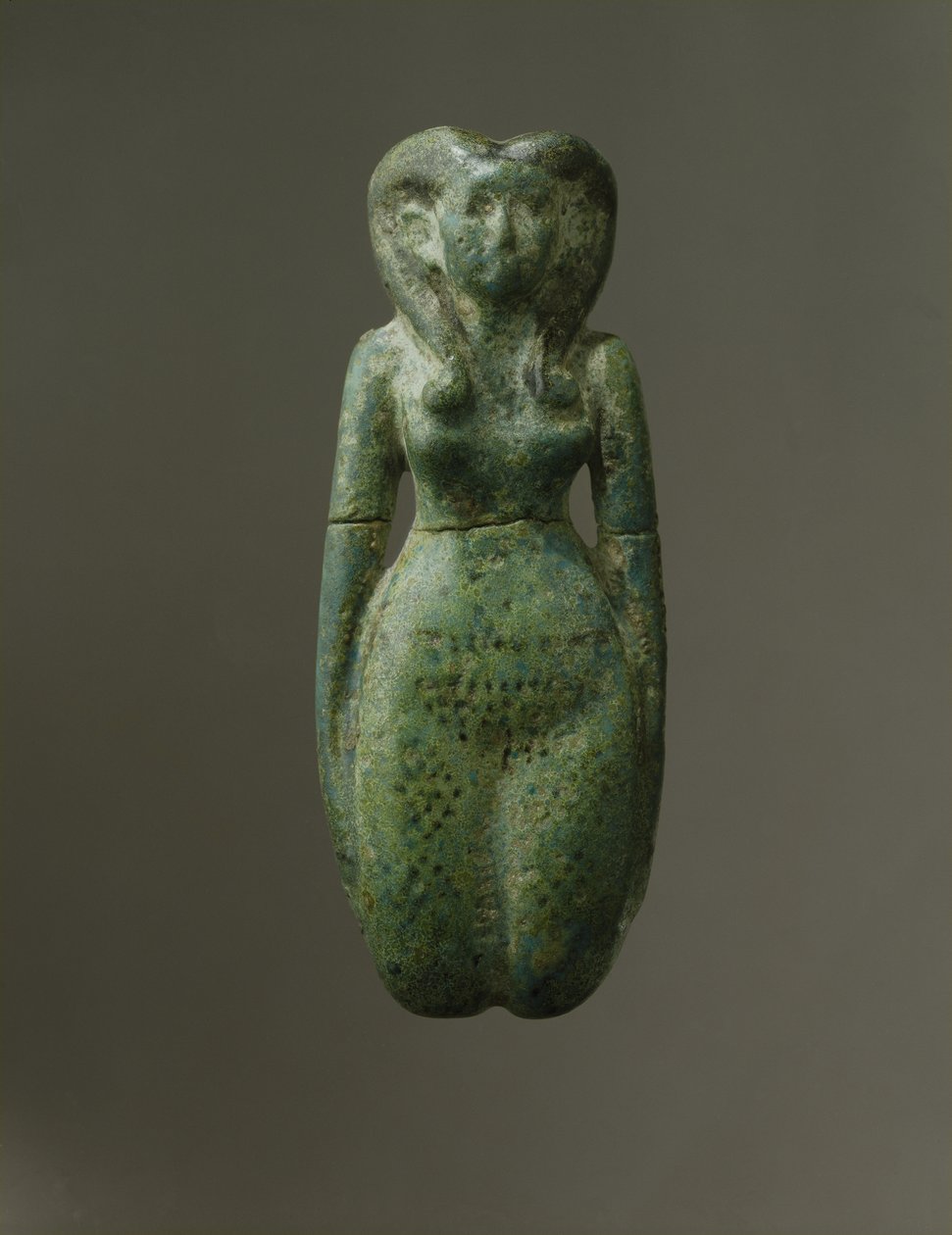 Estatueta de fertilidade, 1938-1700 aC (faiança) de Middle Kingdom Egyptian