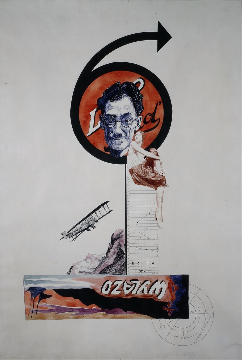 Desenho de pôster de Mieczysław Szczuka
