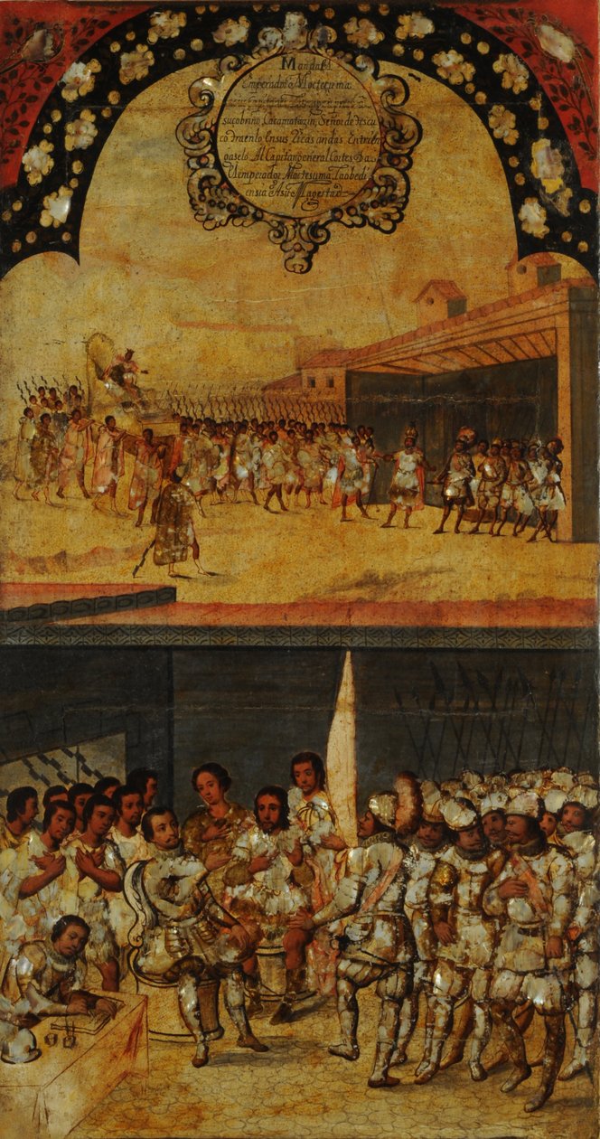 A Conquista do México, Mesa XV de Miguel Gonzales